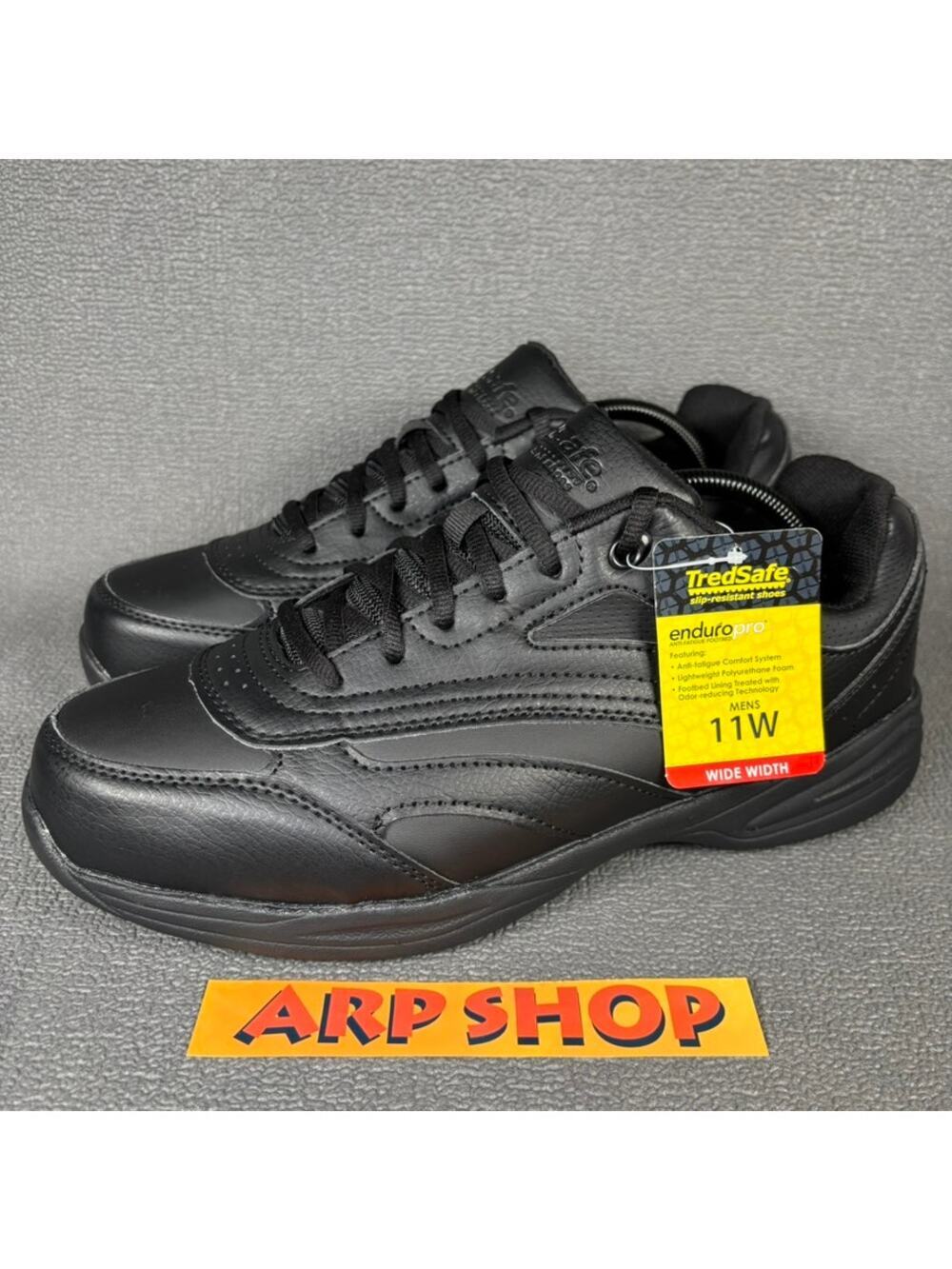 TredSafe Enduropro MNTR40HY231 Size 11W Men's Black Slip Resistant Work Shoes